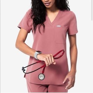 Figs Mauve Zamora and Catarina scrubs size S and M